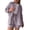 Purple, variant on Ketyyh-chn99 2 Piece Set Outfit Women Summer Pajamas for Women workout sets yoga outfits short sleeve leisure pocket home sweatpants White,M