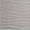 thumbnail image 5 of Ekena Millwork 19 5/8"W x 19 5/8"H Swell EnduraWall Decorative 3D Wall Panel, Bright Coat Gold (Covers 2.67 Sq. Ft.), 5 of 6