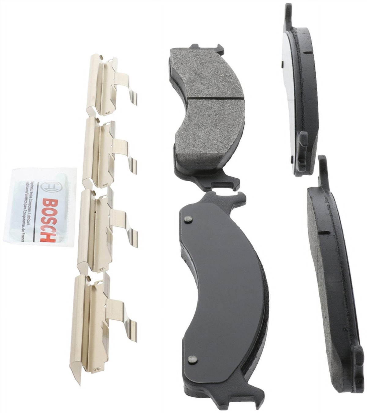 Bosch BE655H Bosch Blue Semi-Metallic Brake Pads with Hardware