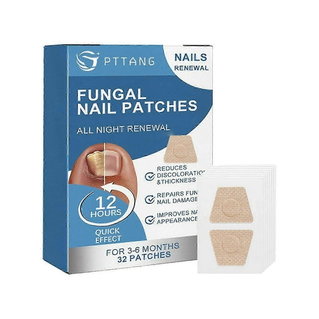 32 Pcs Toenail Fungus Treatment, Nail Repair Patches , Foot Patch, Treatment For Restores Damaged Nails And Appearance Of Discolored