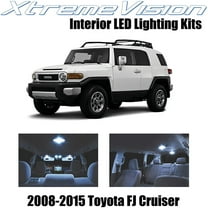 XtremeVision Interior LED for Toyota FJ Cruiser 2008-2015 4 pcs Cool White Interior LED Kit   Installation Tool