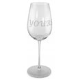 thumbnail image 6 of KOVOT Etched Crystal Glass Wine Aerator Decanter And Wine Glass Set - "Yours, Mine, Ours", 6 of 8