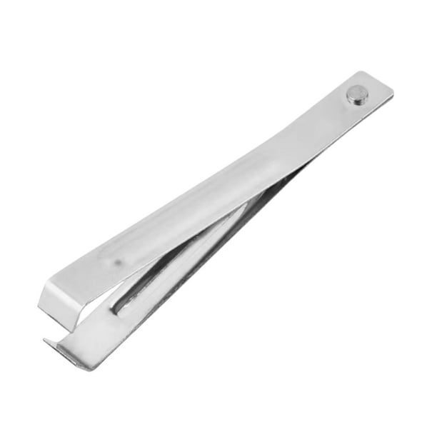 Pisexur Batería de cocina Pelador de ajos de acero inoxidable con pinza para ajos Pelador de ajos con pinza para ajos Pelador de ajos para la cocina del hogar