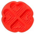 thumbnail image 1 of Moule à gaufres en forme de cœur en silicone de qualité supérieure pour enfants, 1 of 5