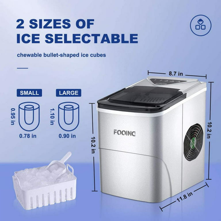 Hicon New Tabletop Ice Maker Portable Small Ice Maker Machine for  Auto/Hunting/Camping/Outing - China Small Ice Maker Machine and Portable  Ice Maker Machine price
