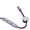 Iris Purple, variant on Customized RGB Light-emitting Single-crystal Copper Aviation Plug Cable with Hollow Design, 8K Magnetic Shaft Keyboard Data Cable, Charging Cable