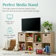 thumbnail image 6 of Best Choice Products 8-Cube Bookshelf, 11in Display Storage System, Organizer w/ Removable Back Panels - White, 6 of 9