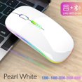 thumbnail image 1 of Ratón inalámbrico Bluetooth con USB recargable RGB para ordenador portátil, PC, Macbook, ratón para juegos, 2,4 GHz, portátil, 1 of 7
