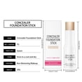thumbnail image 4 of Concealer Foundation Make Up Stick Natural Concealer Foundation Make Up Stick Portable Sweat Proof Light And Makeup, 4 of 6