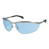 Klondike Metal Protective Eyewear, Light Blue Lens, Polycarbonate, Frame, Metal