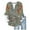Light Gray, variant on Blouses for Women Dressy 3/4 Ruffle Sleeve Summer Tops Crew Neck Business Casual Tops For Women