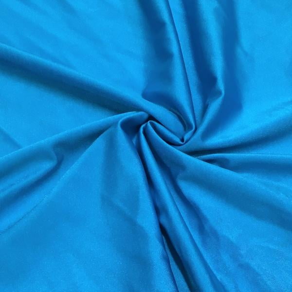 Plain teal blue two Way Strech Lycra Fabric 60” Wide dance swimwear