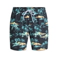 thumbnail image 5 of George Men's & Big Men's Performance Lined Swim Trunks, 7" Inseam, Sizes S-3XL, 5 of 5