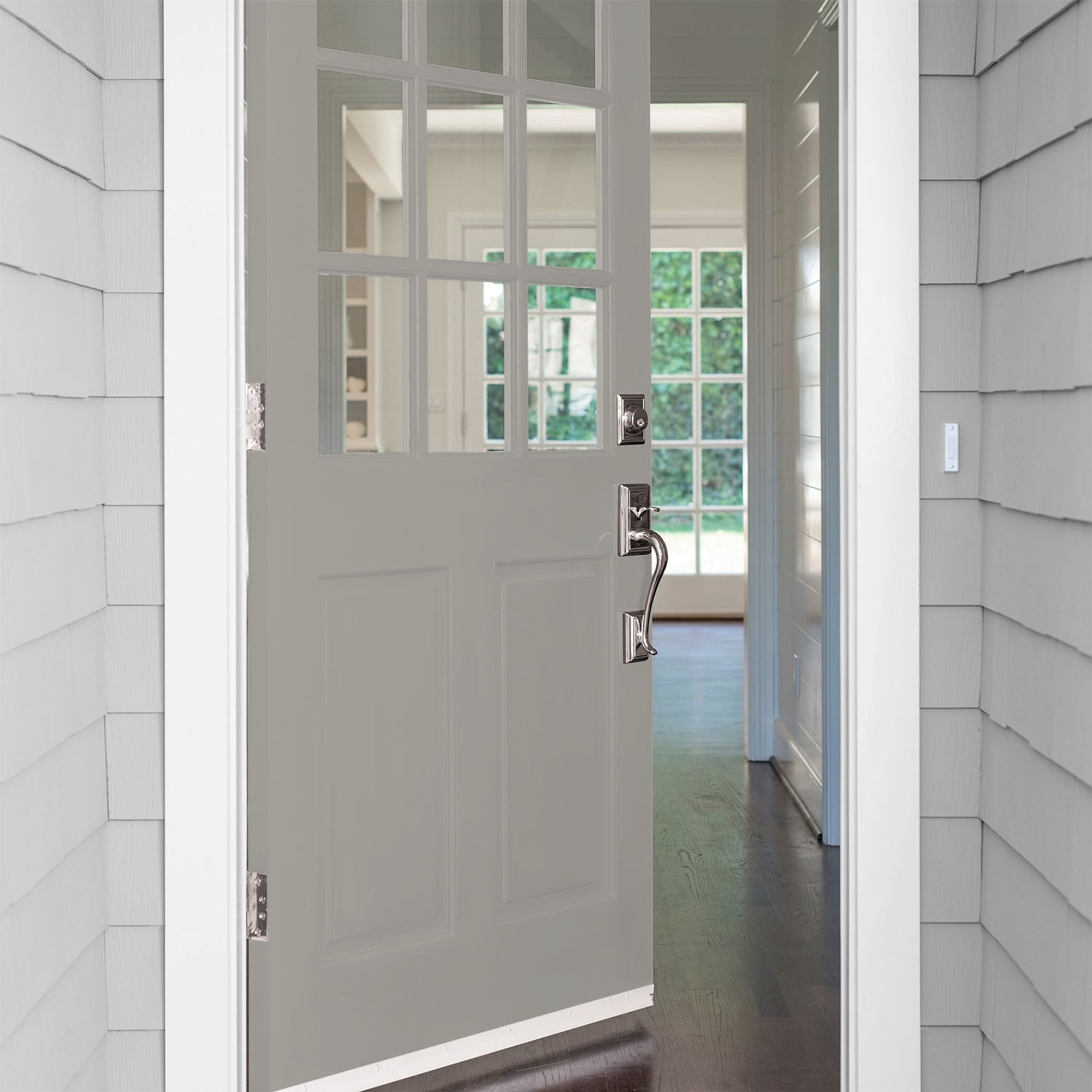 Glidden High Endurance Plus Shadowy Satin Exterior Paint and Primer, 1 Quart