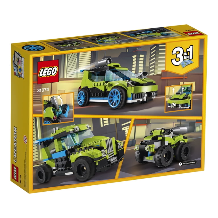 Free Shipping! LEGO Creator Rocket Rally Car 31074 - Walmart.com
