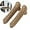 Brown, variant on Door Handle Cover, 2 PCS Anti-Collision Anti Static Electricity Door Handle Silicone Protective Cover for Children protectoin (Brown-4PCS)