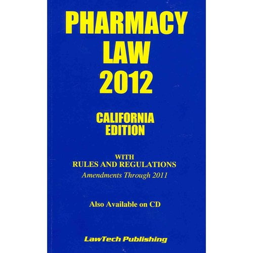 Pharmacy Law, Rules & Regulations 2012 - Walmart.com