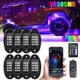 thumbnail image 4 of Automobile lamp,Bt 24 Key Suv Atv Utv Waterproof With App With App Bt Led 8pcs Led 24 Key Function Suv Atv Led Waterproof With Key Function 8pcs Led Waterproof Dsfen, 4 of 7