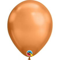 11 inch Qualatex Chrome - Copper Latex Balloons (10 Pack) - Party Supplies Decorations