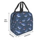 thumbnail image 3 of Easygdp Cartoon Shark Bolsa Térmica Premium - Tela Oxford Impermeable, Gran Capacidad, Bolsillo Frontal, Unisex para Trabajo, Escuela, Actividades al Aire Libre y Picnics, 3 of 8