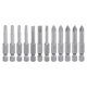 thumbnail image 1 of Uxcell 12Pcs Juego de Puntas de Destornillador 2" Longitud Magnética Ranurada Phillips Torx, 1 of 6