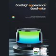 thumbnail image 4 of Outdoor Wireless Portable Speaker RGB LED Symphony moves with music T-B11 Black, 4 of 6