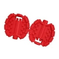 thumbnail image 3 of 2x Pedales de bicicleta para niños Piezas de reparación de pedales de triciclo para niños Pedal de rueda delantera Anti Rojo, 3 of 9