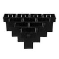 thumbnail image 1 of Miangastore 10pcs Small Breaker Holder 2P Concealed Circuit Breaker Bracket Plastic Air Switch Fixed Bracket for Home Office Commercial Electrical Connections, 1 of 9