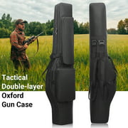 Dual Rifle Bag Backpack Gun Carry Bag Pouch Airsoft Shotgun Gun Padded Case Holster Outdoor Military Hunting Bag