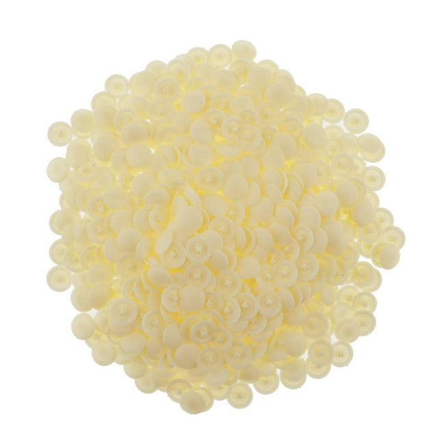 segolike 10pcs Practical Self-tapping Screws Decorative Cover Plastic Covers Exterior Beige