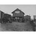 thumbnail image 2 of OSullivan, Timothy H 14x12 Black Modern Framed Museum Art Print Titled - Provost marshals office-Aquia Creek, 2 of 4