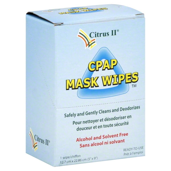 Beaumont Products Citrus II CPAP Mask Wipes, 1 ea