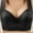 Black, variant on Bras for Womens,loopsun Woman Color Thin And Steel Hoop Gathered Breathable Underwear For Daily Bras