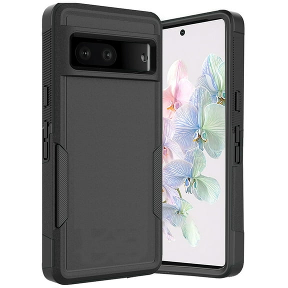 TUFF Hybrid Armor Case for Google Pixel 7 - Black