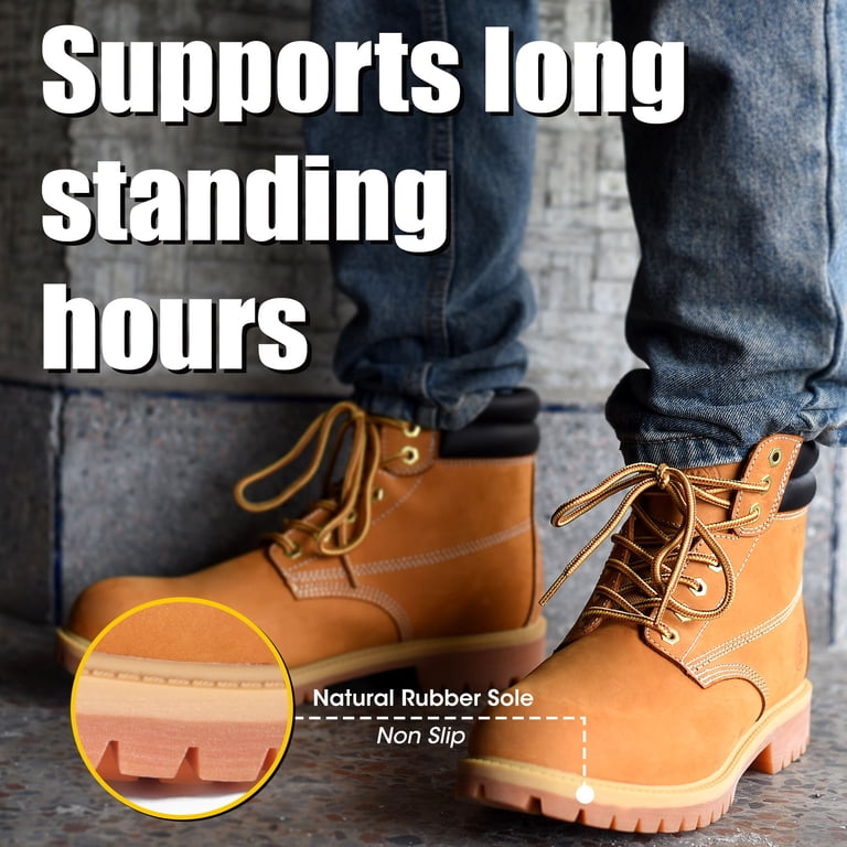 Jacata, Work Boots for Men, Wheat Size 11, Soft Toe  display picture 2