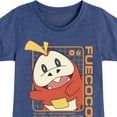 thumbnail image 3 of Pokémon  - Fuecoco Stats - Youth Girls Short Sleeve Graphic T-Shirt, 3 of 5