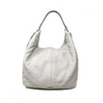 thumbnail image 2 of Rebecca Minkoff HS26GMOH17 Large Beige Leather Bryn Double Zip Hobo Ladies Purse, 2 of 4