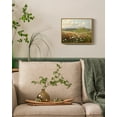 thumbnail image 4 of Drsoum Landscape Rural wildflowers Wall Art Classic Retro rustic Wall Prints Farmhouse Kitchen Bathroom Office Decor - 8x10in Nature Framed, 4 of 5