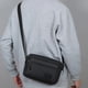thumbnail image 4 of Pequeño Bolso Transversal Transparente, Bolso de Peito de Nylon Masculino 26x18cm, Bolso de Hombro Ajustable, Mochila con Correa de Pecho, 4 of 6