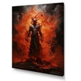 thumbnail image 2 of Designart "Radiant Ruby In Hinduism: Agni'S Glory" Hinduism Canvas Prints, 2 of 7