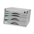 thumbnail image 4 of Archivador De Escritorio Con Cajón Strade Fareast Limited Archivador De Aleación De Aluminio Con 4 Cajones, 4 of 8