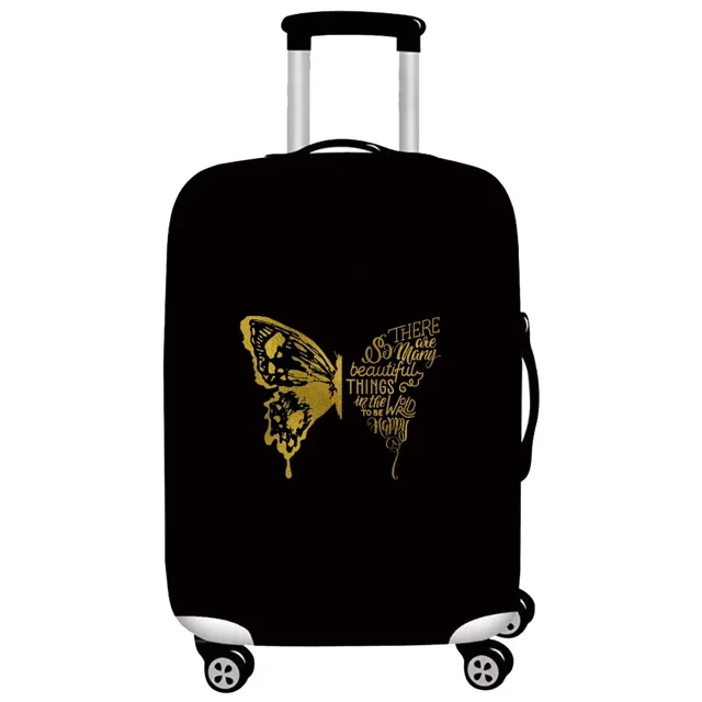 Housse de Protection pour Bagages Accessoires de Voyage Valise Anti-Poussière Résistante à l'Usure Série Papillon Étui de Protection Mode 2024 8Butterfly009 S