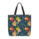 thumbnail image 1 of Fotbe Blue Floral Bolsa Tote con Estampado para Mujer, Bolsos con Cremallera, Bolsa de Hombro Casual de Gran Capacidad con Bolsillos Internos, 1 of 7