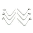 thumbnail image 3 of 6-Piece Steel Spring Clips Set - 6MM Solid Single-Pin Design, Stretch-Resistant & Durable Fasteners for Round/Square Tubes, Kayak Paddle Shaft Clamps, Lightweight 20-140g Construction Hardware, 3 of 6