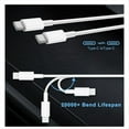 thumbnail image 2 of Car Charger, 2-Pack 40W Dual Port Fast USB C Charger Power Lighter Adapter with 3FT to Cable, 2 of 6