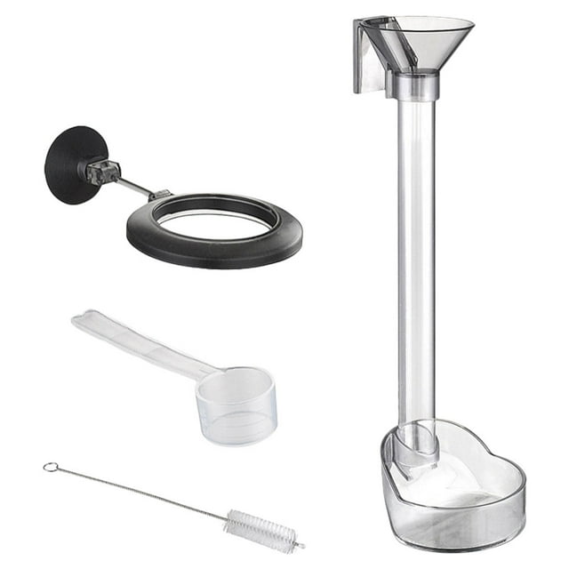 Miangastore Transparent Plastic Shrimp Feeding Tube for Fish Tank Use Adjustable Length Multifunctional Feeder 1 Set