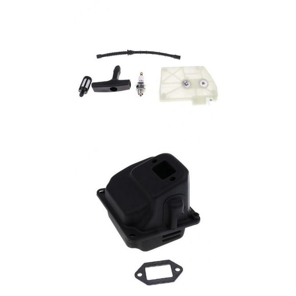 De Silenciador Y Junta, De Aire Para 038 MS380 Piezas De Motosierra Para Cortacésped, Pieza Y Recortadora Gloria Pieza de repuesto para cortacésped