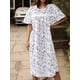 thumbnail image 4 of Camisón Con Diseno Floral Frescos Pijama Verano Mujer, 4 of 8