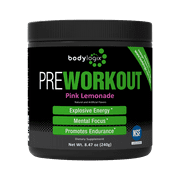 Bodylogix Pre Workout, Pink Lemonade, 30 Servings
