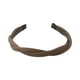 thumbnail image 1 of Diadema de cuero para mujer, doble trenza, elástica, antideslizante, dentada, fina, accesorios para el cabello para mujeres y niñas., 1 of 2